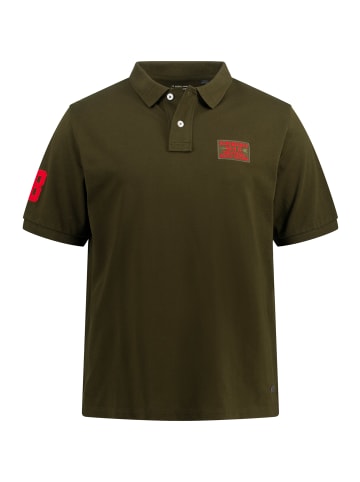 JP1880 Poloshirt in baumrinde