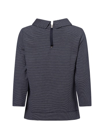 More & More Sweatshirt in marine weiß