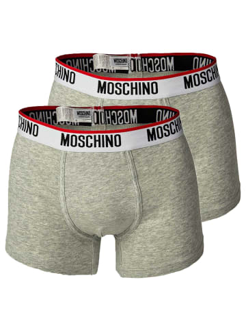 Moschino Boxershort 2er Pack in Grau