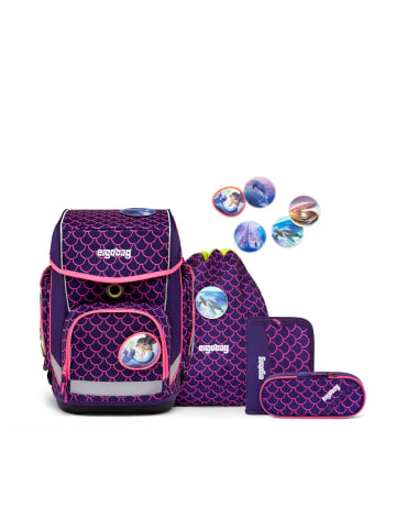 Ergobag Grundschulranzen Cubo PerlentauchBär in pink