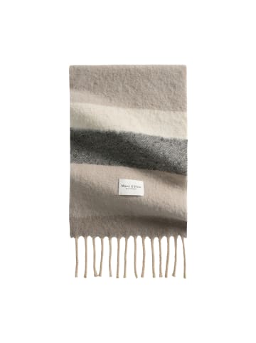 Marc O'Polo Gestreifter Schal in multi/ chalky mauve melange