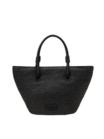 Marc O'Polo Bast-Shopper small in Schwarz