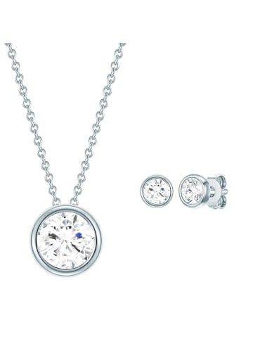 Rafaela Donata Schmuckset Sterling Silber verziert mit Kristallen von Swarovski® in silber