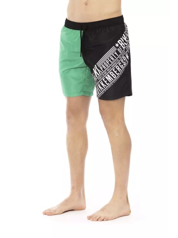 Bikkembergs Grün Polyester Herren Bade Kurz