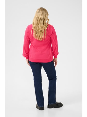 KAFFE curve Sweatshirt KCvioli in Raspberry