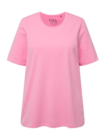 Ulla Popken Shirt in hell pink