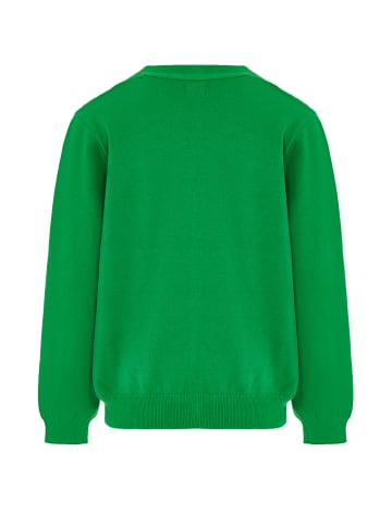 SANIKA Strickjacke in Grün