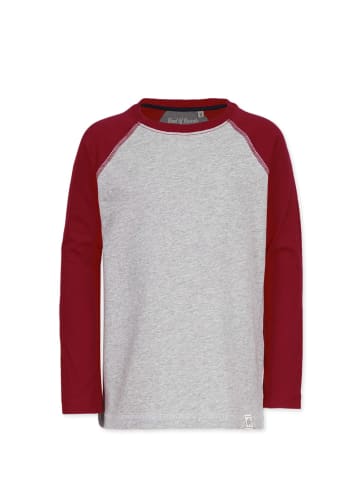 Band of Rascals Longsleeve " Raglan " in rot