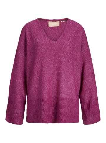 JJXX Strickpullover in Fuchsia Red