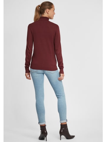 Oxmo Rollkragenpullover OXWinala in Rot