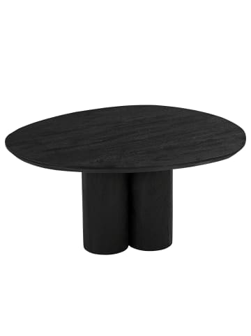 home24 Massiver Couchtisch BESARE in Akazie Schwarz