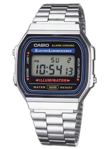 Casio Digitaluhr Vintage Silberfarben