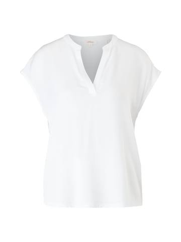 s.Oliver T-Shirt in 0100_weiß