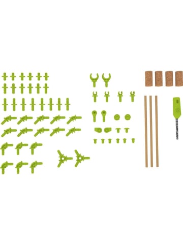 Haba Terra Kids 305343 Connectors Konstruktions-Set Figuren Holz Kork + Anleitung 8+