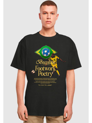 Mister Tee Mister Tee Footwork Poetry Oversize Tee in black