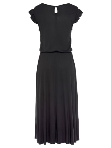 Beach Time Jerseykleid in schwarz