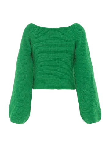 faina Women Sweater in Grasgrün