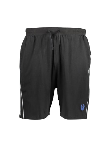 GianMarco Venturi Schwarz Baumwolle Herren Jogginghose