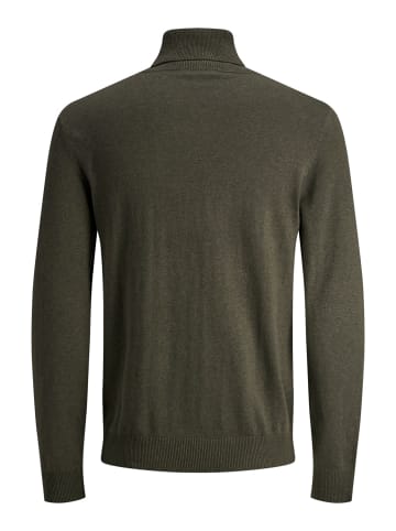 Jack & Jones Pullover 'Emil' in oliv