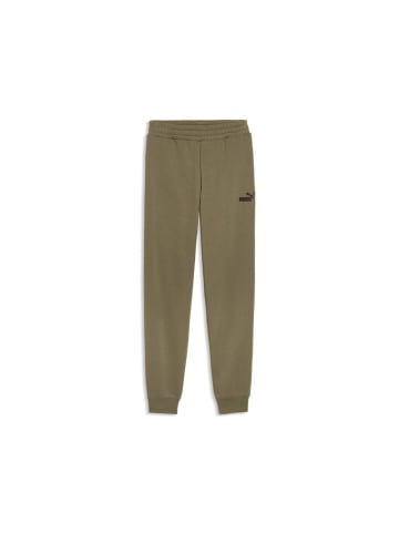 Puma Trainingshose "Ess NO. 1 Logo Sweatpants FL CL (S)" in Grün