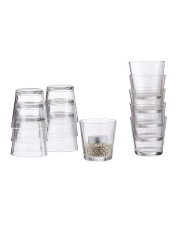 relaxdays 96x Teelichtglas in Klar