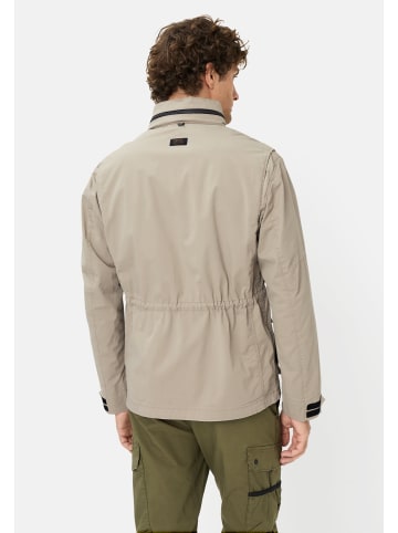 Camel Active Blouson mit rollbarer Kapuze in Beige