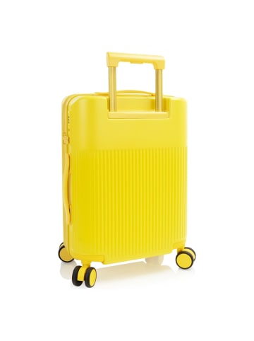 Heys HiLite 4 Rollen Kabinentrolley S 52.5 cm mit Dehnfalte sunburst yellow