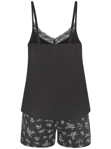 VIVANCE DREAMS Shorty in schwarz-geblümt