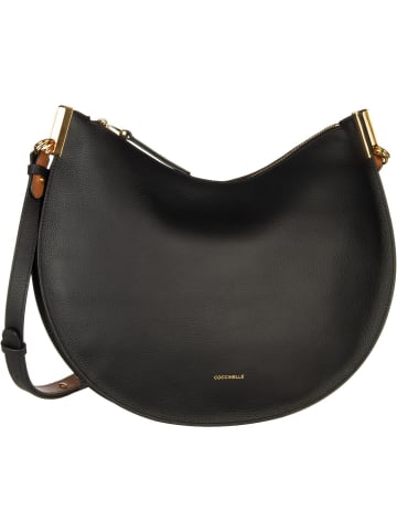 COCCINELLE Umhängetasche Sunup 1301 in Noir/Cuir