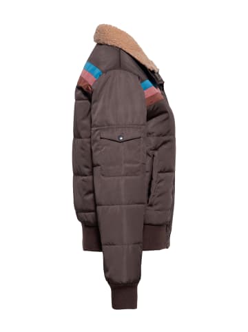 Queen Kerosin Queen Kerosin Winterjacke Nature's Calling in braun