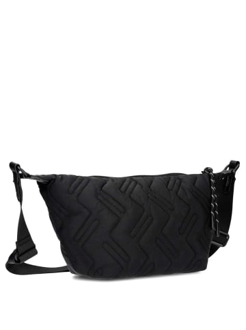 Zwei Cleo - Umhängetasche 36 cm (sand-new) in black-new