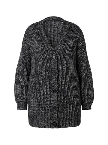 MIAMODA Strickjacke in schwarz
