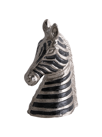 Beliani Dekofigur ZAGORA in Silber/Schwarz