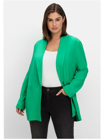 sheego Blazer in blattgrün