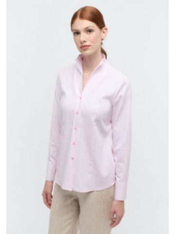 Eterna Langarmbluse für Damen in unifarben in uni