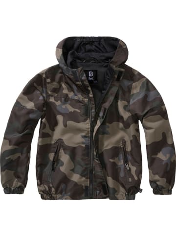 Brandit Kinder Funktionsjacke "Kids Summer Frontzip Windbreaker" in Camouflage