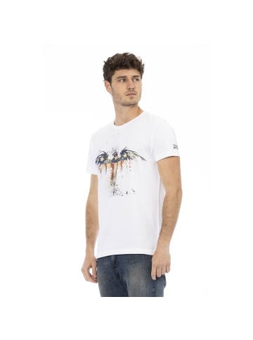 Trussardi Action Weiß Baumwolle Herren T-Shirt