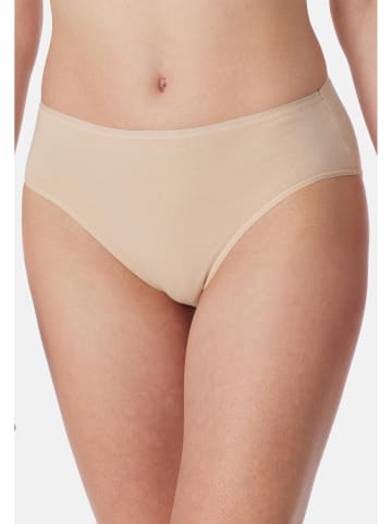 Schiesser Slip Essentials Cotton in Weiß / beige