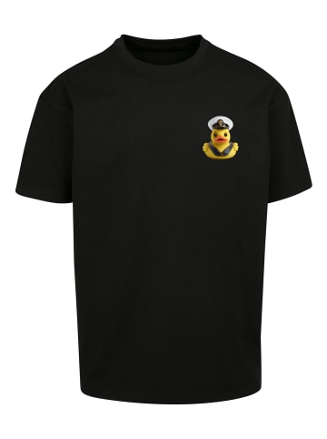 F4NT4STIC T-Shirt Rubber Duck Captain OVERSIZE TEE in schwarz