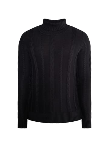 DreiMaster Vintage Rollkragenpullover in Schwarz