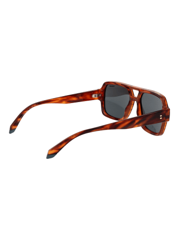 Polaroid Herren Sonnenbrillen Aviator Orange