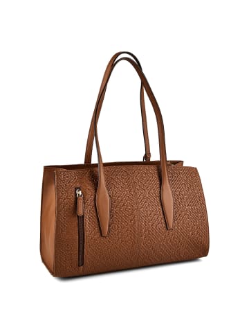 PICARD Day Trip Schultertasche Leder 36 cm in cognac