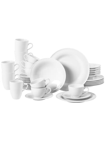 Seltmann Weiden 36er Set Kombiservice Beat Weiß in weiß