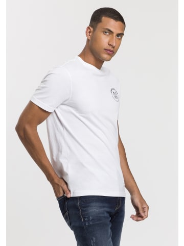 H.I.S. T-Shirt in beige/ mitte