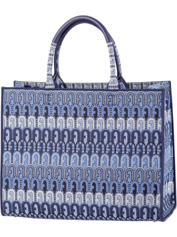 Furla Handtasche Opportunity Large Tote in Toni Blu Denim