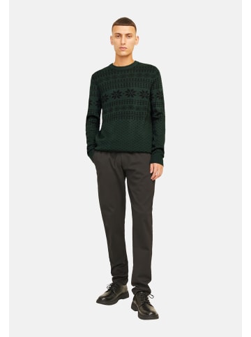 Jack & Jones Pullover 'XMAS GABRIEL' in dunkelgrün