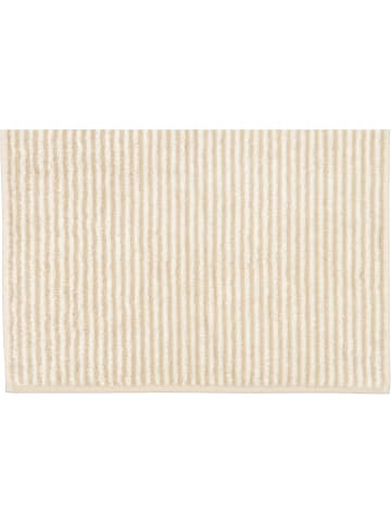 Cawö Cawö Handtücher Two-Tone Stripes 480 sand - 33 in sand - 33