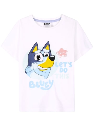 Bluey T-Shirt Bluey in Weiß