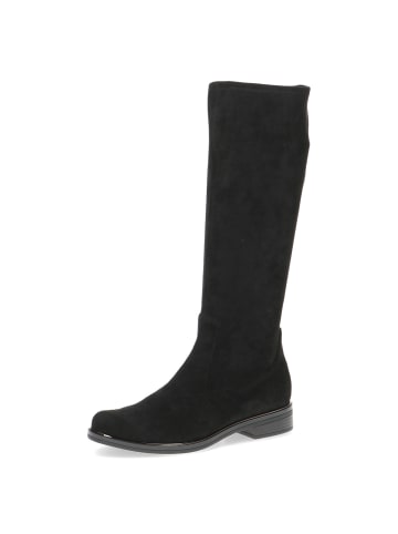 Caprice Stiefel in black stretch