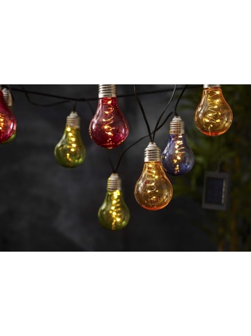 STAR Trading Solar Lichterkette Glow in Bunt